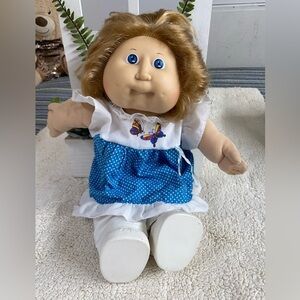 Rare cabbage patch doll with hair